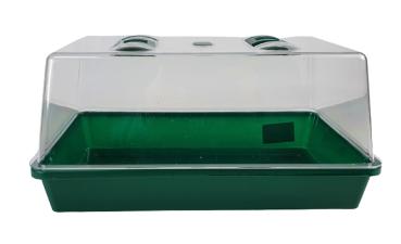 Mini Gewächshaus Kunststoff 38x24x18cm - 2 Farben -